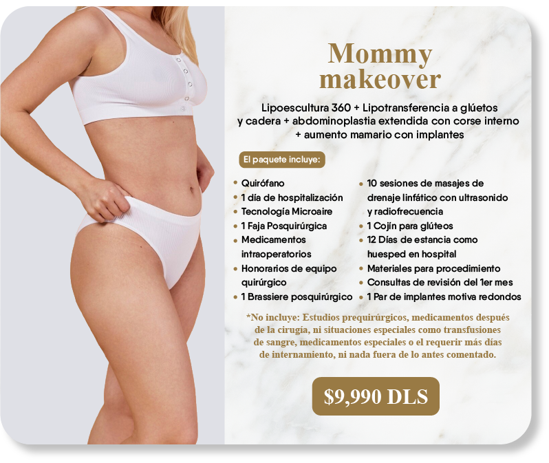 Paquete Mommy Makeover