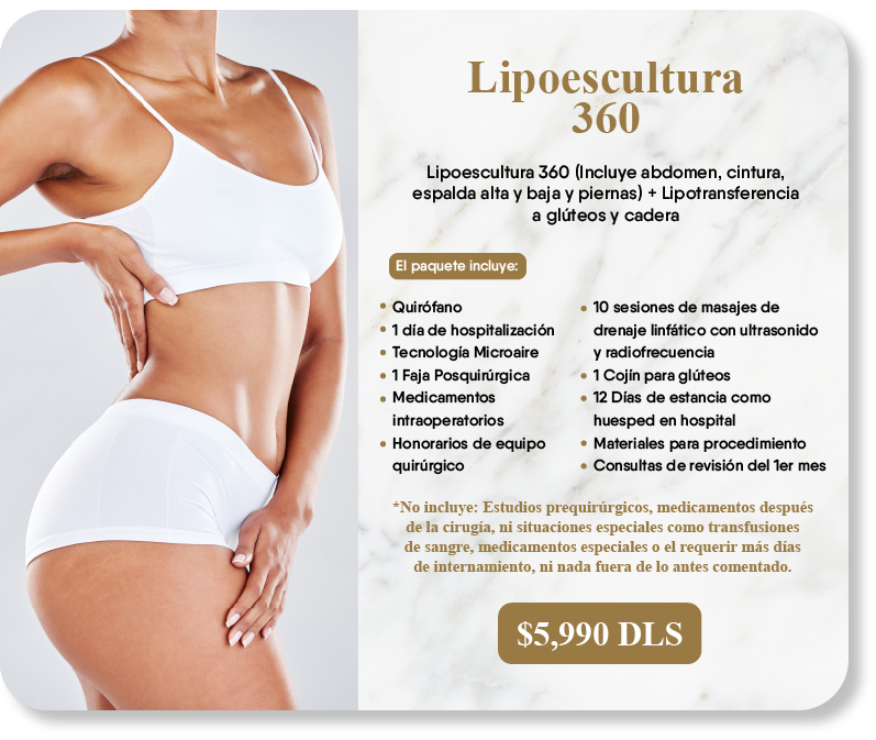 Paquete Lipoescultura 360